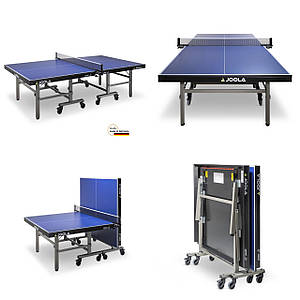 Тенісний стіл для закритих приміщень Joola Duomat Pro ITTF Blue розкладний професійний Синій