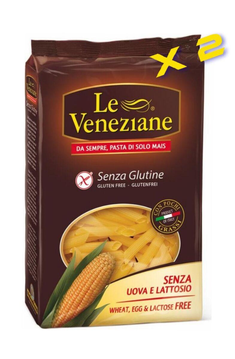 Макарони без глютену Le Veneziane Penne Rigate 250гр