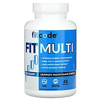 FITCODE, Fit Multi, повний мультивітамінний комплекс, 90 таблеток Дніпро