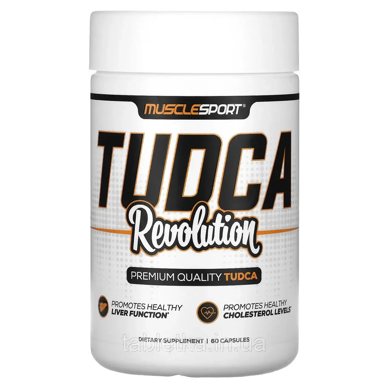 MuscleSport, TUDCA, Revolution`` 60 капсул Дніпро