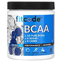 FITCODE, BCAA, блакитна малина, 240 г (8,5 унції) Дніпр Дніпро