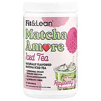 Fit & Lean, Чай з льодом Matcha Amore, малиновий чай, 135 г (4,8 унції)