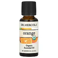 Dr. Mercola, Органічна ефірна олія, апельсин, 30 мл (1 рідк. унці.)