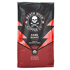 Death Wish Coffee, Мелений, темне обсмажування, 283 г (10 унцій) Київ, Київ