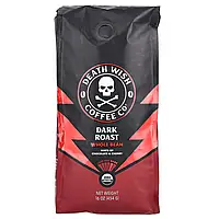 Death Wish Coffee, Найміцніша у світі кава, цільні зерна, темне обсмажування, 454 г (16 унцій) Дніпр Дніпро