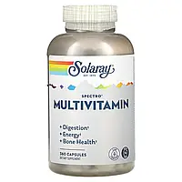 Solaray, Spectro Multivitamin, без заліза, 360 капсул