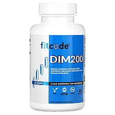 FITCODE, DIM200, диіндолілметан (DIM), 200 мг, 60 рослинних капсул, Київ