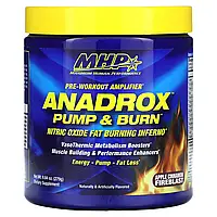 MHP, Anadrox Pump & Burn, передтренувальний підсилювач, яблучно-коричневий крем, 279 г (9,84 унції) Дніпро Дніпро
