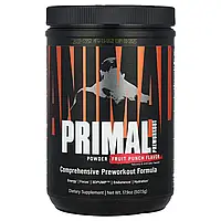Animal, Primal, порошок для приймання перед тренуванням, зі смаком фруктового пунша, 507,5 г (17,9 унції) Дніпр Дніпро