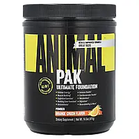 Animal Pak Powder, тональна основа для тренувань, подрібнений апельсин, 411 г (14,5 унції) Дніпро