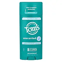 Tom's of Maine, дезодорант без алюмінію, без запаху, 92 г (3,25 унції)