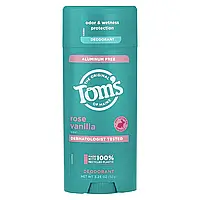 Tom's of Maine, дезодорант без алюмінію, рожева ваніль, 92 г (3,25 унції)