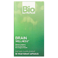 Bio Nutrition, засіб для здоров'я мозку, 60 вегетаріанських капсул