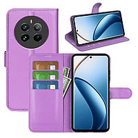 Чохол-книжка Litchie Wallet для Realme 12 4G / 12 Plus 5G Violet