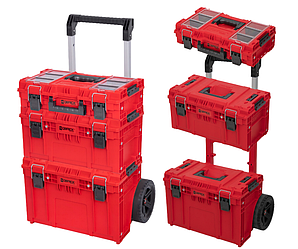 Набір ящиків для інструментів Qbrick System PRIME SET 1 RED Ultra HD (5901238257974)
