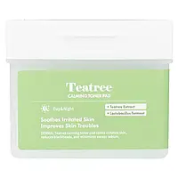 Dermal, Teatree Calming Toner Pad, 120 марлевих серветок