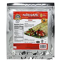 Norigami, яєчні обгортки із соєвим протеїном, чилі, 10 тонких обгорток, 40 г (1,4 унції) Дніпро Дніпро
