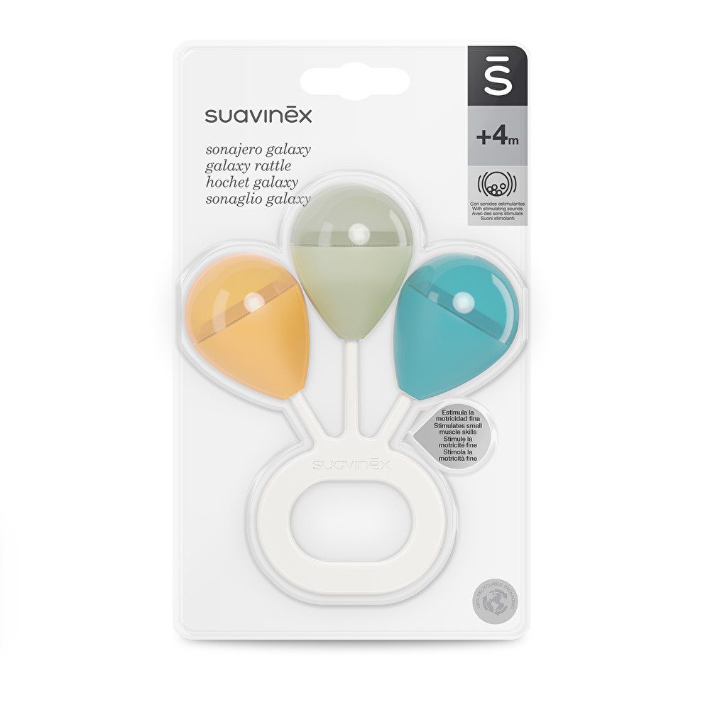 Suavinex - Брязкальце Галактика (синє)