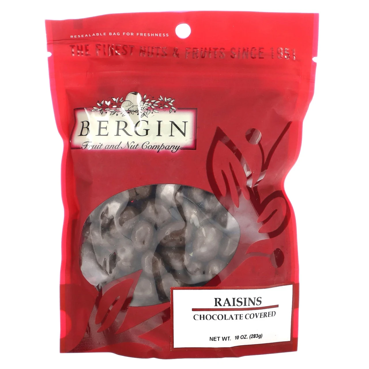 Bergin Fruit and Nut Company, Родзинки, шоколади, 283 г (10 унцій), Київ, фото 1