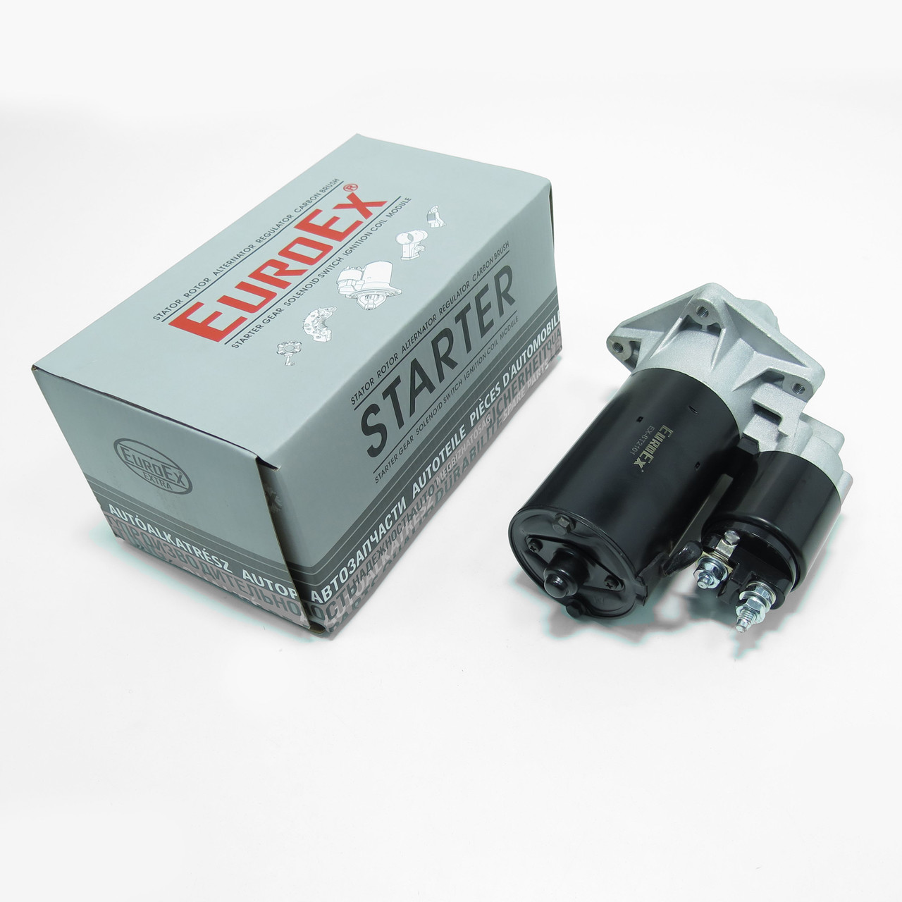 Стартер ВАЗ 2101-07 (редукторний) EuroEx Угорщина 0001208218