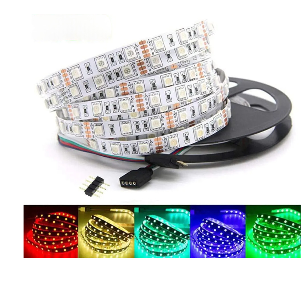 Світлодіодна стрічка RGB 5050 60 LED/m, вологозахищена IP65.