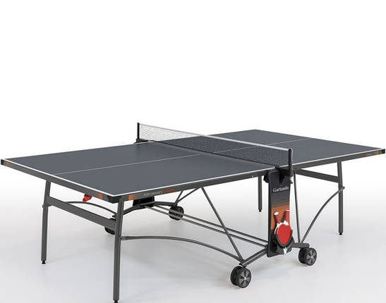 Складаний тенісний стіл для вулиці та закритих приміщень Garlando Performance Outdoor 4 mm Grey Сірий, фото 3