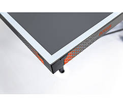 Складаний тенісний стіл для вулиці та закритих приміщень Garlando Performance Outdoor 4 mm Grey Сірий, фото 4