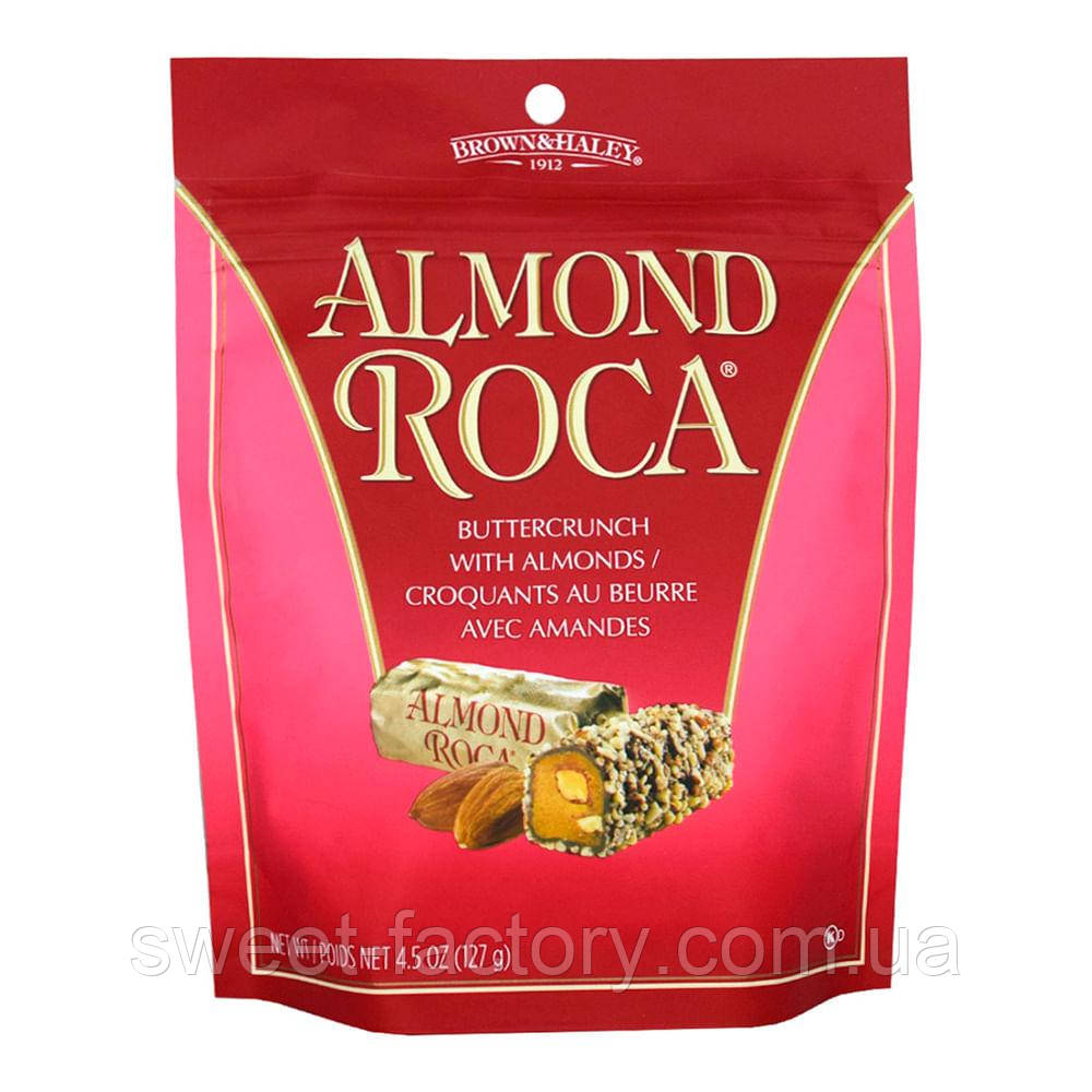 Шоколадні цукерки Brown & Haley Almond Roca Buttercrunch Toffee 127g