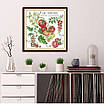 Набір для вишивання за нанесеною на канву схемою “Tomatoes 3”. AIDA 14CT printed , 36*36см., фото 7