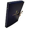 Папка ЦОДНТІ А4 на зав'язках із тисненням "під золото" з клапанами бумвініл 20мм, фото 4