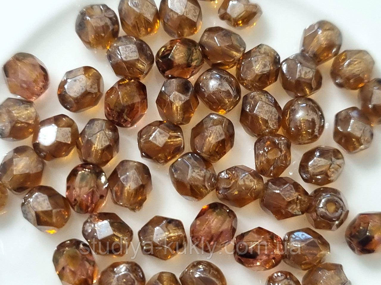 Кришталеві намистини. Чеське скло. 3 мм. №9, фото 1