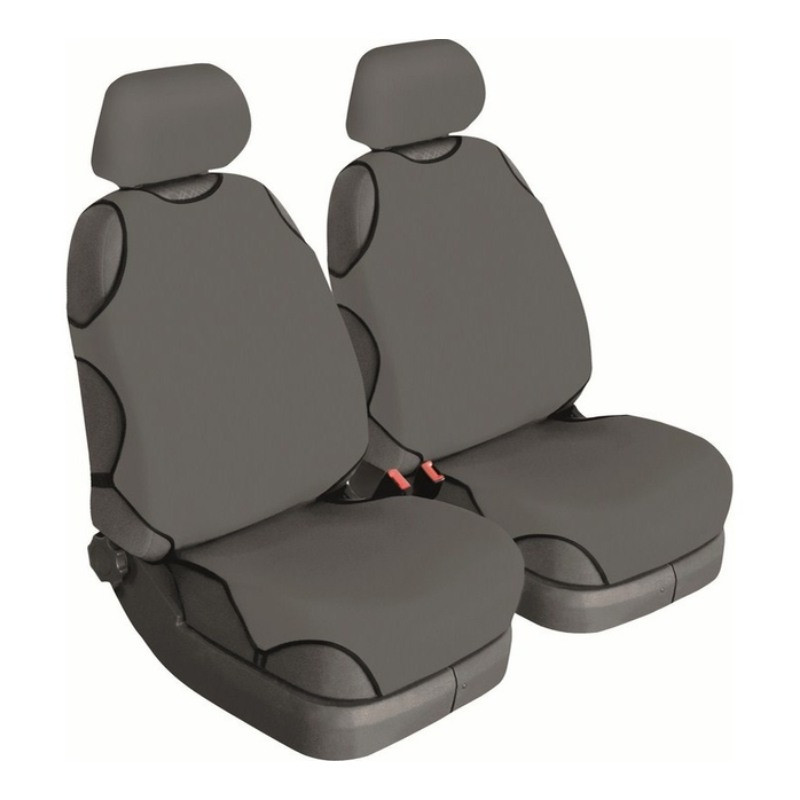 Автомайки універсальні Beltex Cotton 1+1 сірі без підголівників (BX11110)