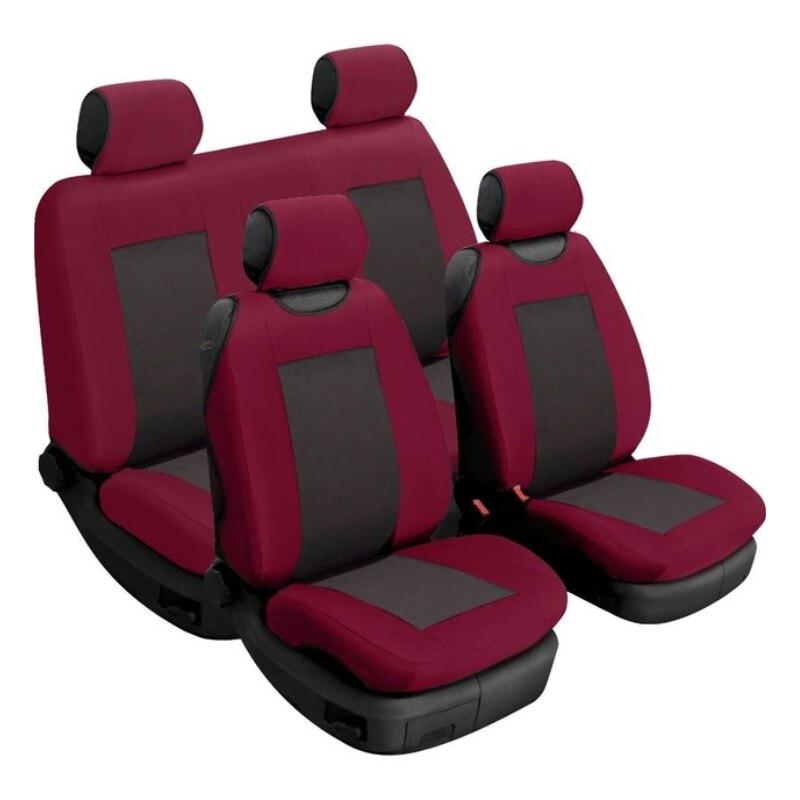 Чохли на сидіння авто універсальні Beltex Comfort 2+2 гранат без підголівників (BX52510)