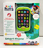 Музичний навчальний смартфон Kids Hits "Перші знання" (KH03_002), фото 2