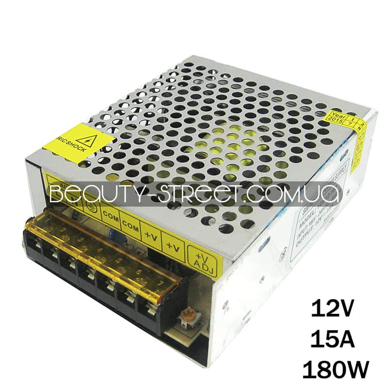 Блок живлення для LED YDS12-180 12V 15A 180W (B)