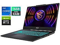 Ігровий ноутбук MSI Cyborg 15 A12VF-055CA/ 15.6" 1920x1080/ i7-12650H/ 16GB RAM/ 512GB SSD/ RTX 4060 8GB