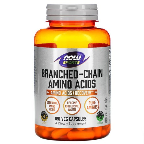 NOW Sports BCAA 120 капсул