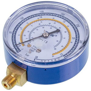 Манометр низького тиску EBL VALUE (D корпусу=68mm, R404 R134 R410 R407)