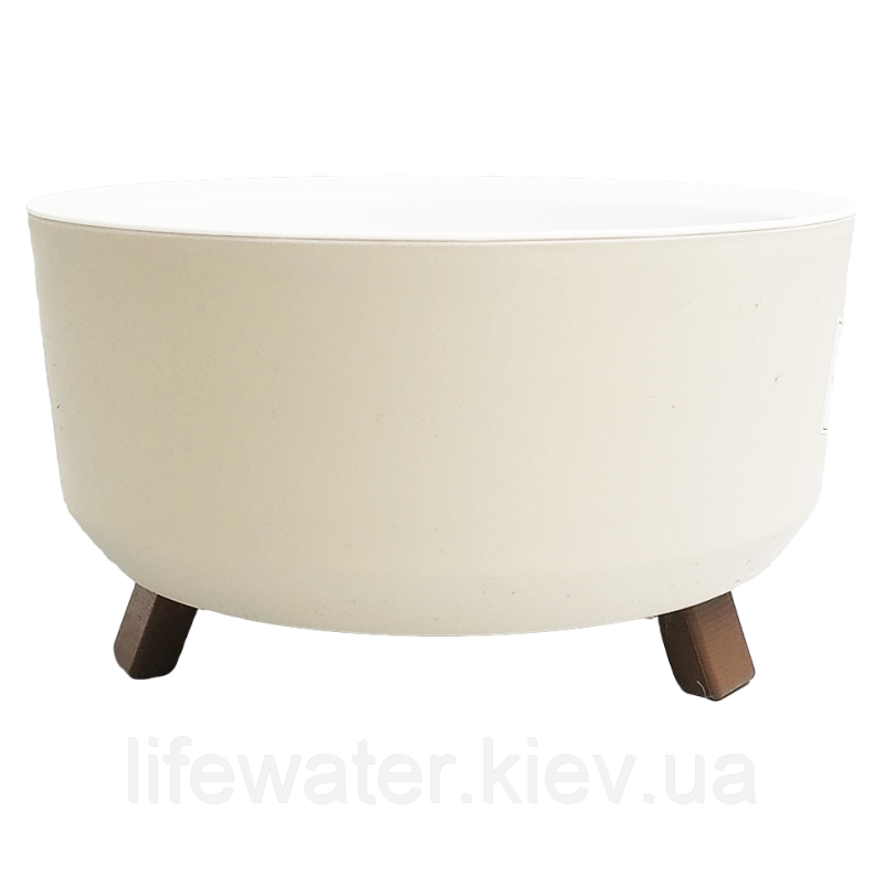 Горщик для квітів Tripot 1,3 л кремовий, фото 1