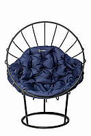 Крісло шар чорний каркас 150 кг