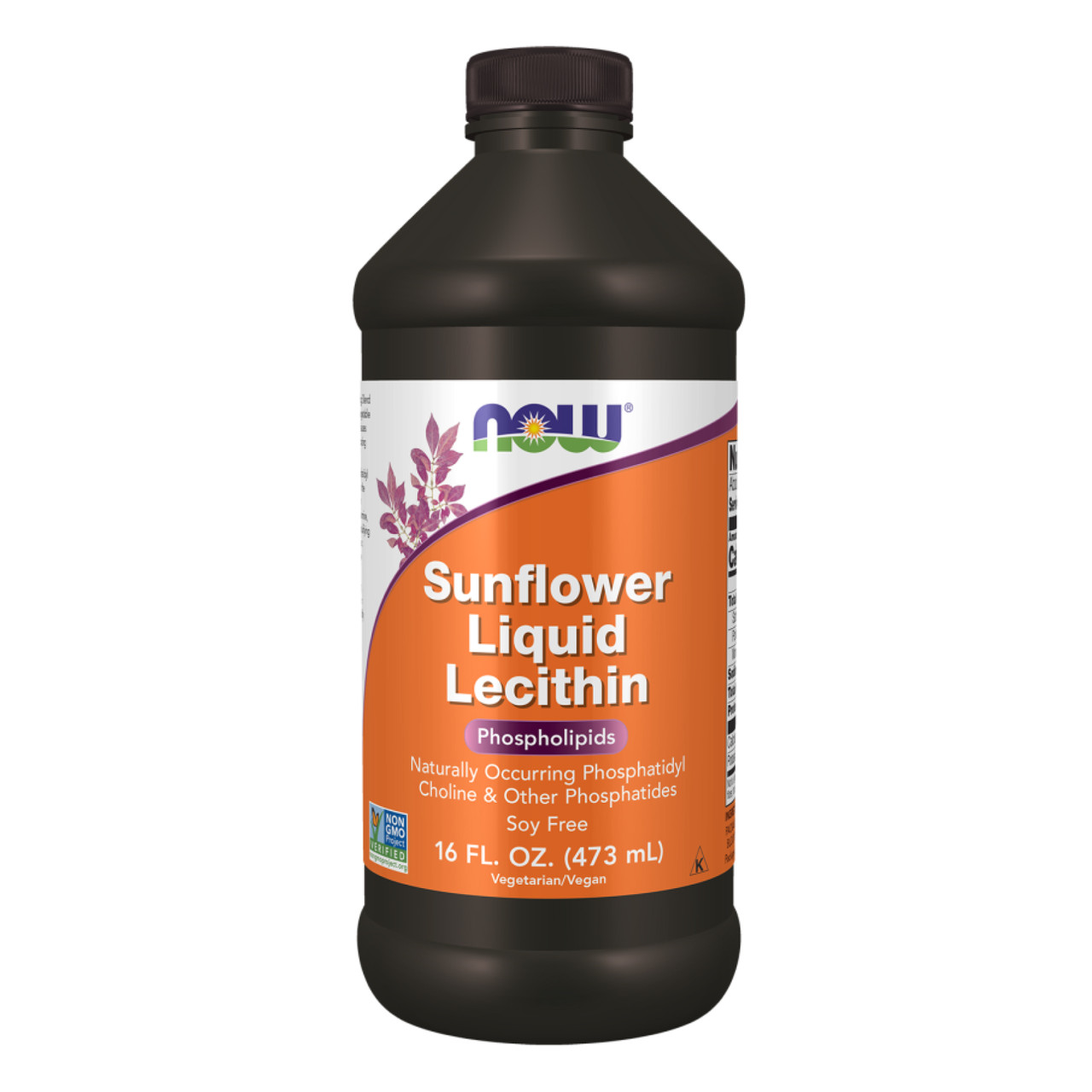Sunflower Liquid Lecithin - 16 fl oz, фото 1