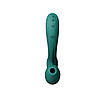 Вібратор-пульсатор із вакуумною насадкою Zalo — Talis G-Spot PulseWave Vibrator Turquoise Green, фото 6