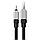 Кабель Baseus CoolPlay Series Fast Charging Cable USB to iP 2.4A 1m Black, фото 5