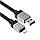 Кабель Baseus CoolPlay Series Fast Charging Cable USB to iP 2.4A 1m Black, фото 8