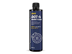 Гальмівна рідина DOT-4 BREKE FLUID (455 g) ТМ MANNOL