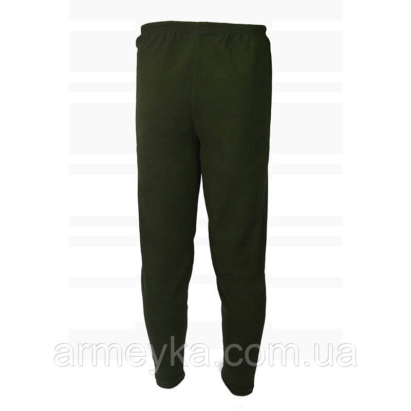 Термобілизна низ, кальсони армійські, олива, фліс, оригінал Польща, фото 1