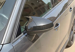 Накладки на дзеркала BMW-Style для Audi A3 (2003-2007) ABS-пластик (2 шт)
