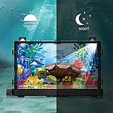 Конструктор A-Toys 7024 "Акваріум з черепахою рибами та рослинами" 753 дет зі світлом, фото 8