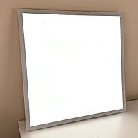 Світлодіодна панель 600×600×34мм 36Вт 3960лм 6500K суцільне світло без полосок, пак 2шт, ціна 1шт