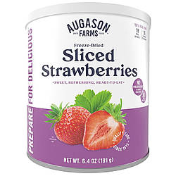 Сублімована полуниця з великим терміном придатності 30 років Augason Farms, 18 порцій